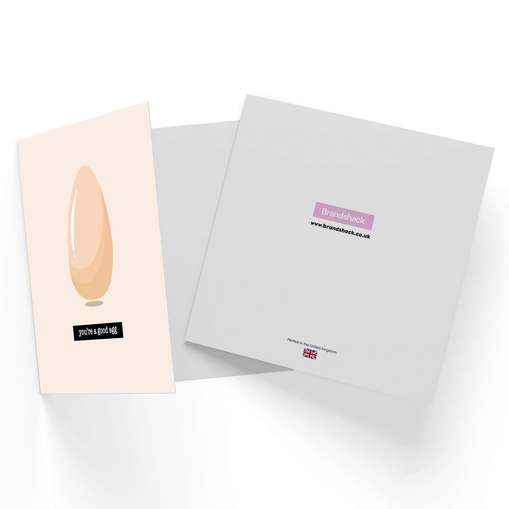 You're A Good Egg Square Greetings Card