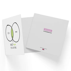 Holy Vegan Macaroni Square Greetings Card