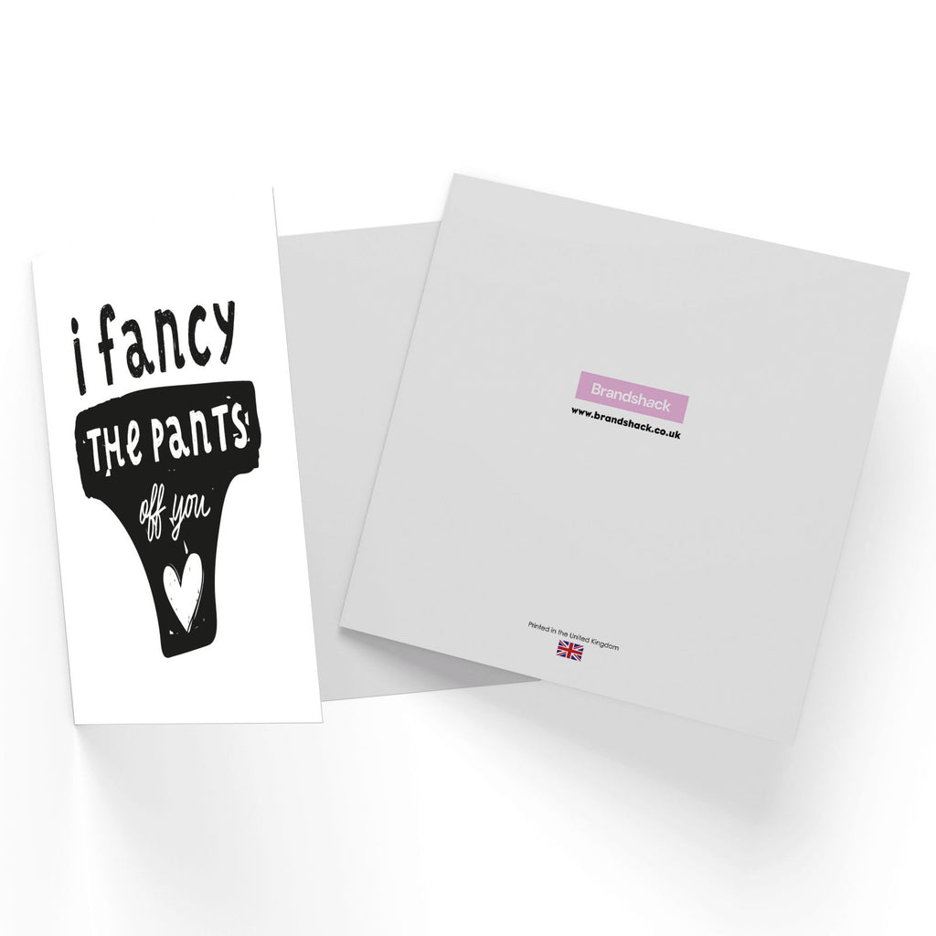 I Fancy The Pants Off You Square Greetings Card