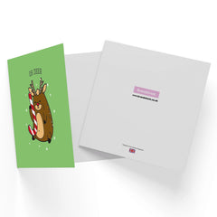 Oh Deer Square Greetings Card