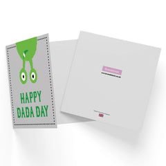 Happy Dada Day Square Greetings Card