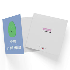 Yip-Pea It's Your Birthday Square Greetings Card
