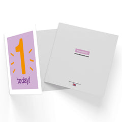 One Today Square Greetings Card