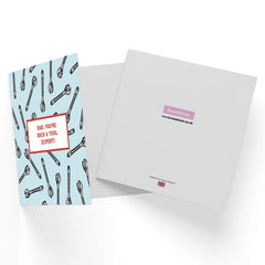 Dad, You're Such A Tool (Expert) Square Greetings Card